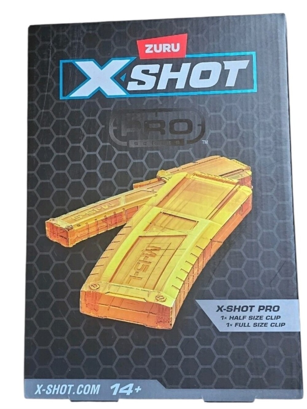 Zuru X SHOT PRO Series 1x Half size Clip & 1x Full Size Clip ZURU 2024